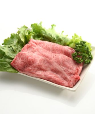 精肉の二幸/セイニクノニコウ 三重県産松阪牛 肩ロースすき焼き・焼肉用【三越伊勢丹/公式】