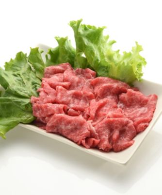 ＜精肉の二幸＞三重県産松阪牛　ももしゃぶしゃぶ用（自宅用）