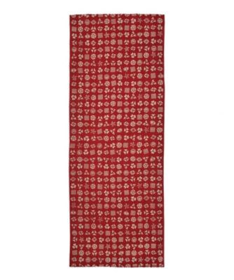 ＜戸田屋商店＞手ぬぐい　歌舞伎紋ちらし（赤）　６６２