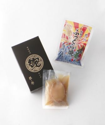 いかのふっくら焼と鮑の煮貝セット