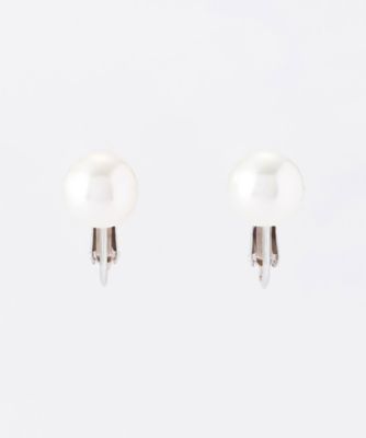 Ｋ１４ＷＧ　８．０ｍｍ玉アコヤパールイヤリング（ｓａｎｙｏ　Ｋ１４ＷＧ　Ｐ８．０　Ｅａｒｒｉｎｇ）