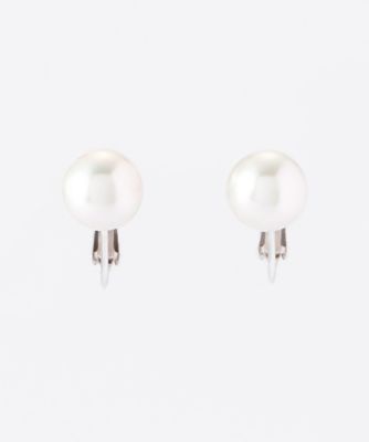 ＜三洋パール＞Ｋ１４ＷＧ　８．５ｍｍ玉アコヤパールイヤリング（ｓａｎｙｏ　Ｋ１４ＷＧ　Ｐ８．５　Ｅａｒｒｉｎｇ）