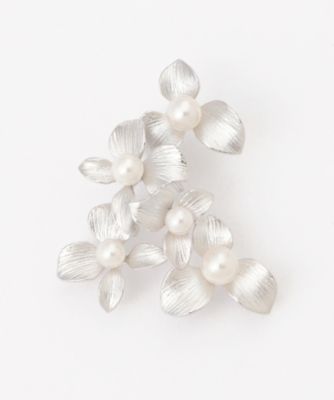 ＜三洋パール＞ＳＶアコヤパール　ブローチ兼ペンダントヘッド（ｓａｎｙｏ　ＳＶ　Ｐ６－６．５ＭＭ　Ｂｒｏａｃｈ）　