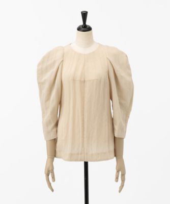 ＜rito structure (Women)＞ＰＯＷＥＲ－ＳＨＯＵＬＤＥＲ　ＴＯＰ（０７７８ＲＴＷ０１１Ｂ）