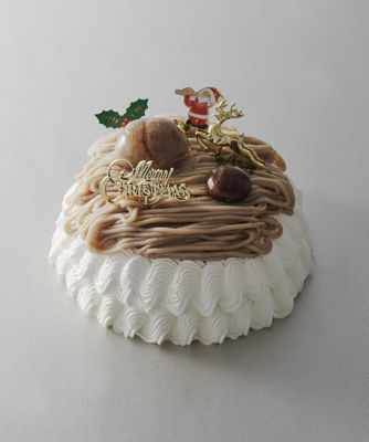 クリスマスのモンブランケーキ お取り寄せ 栗ごろっと 帝国ホテルや人気パティスリーのマロンケーキ
