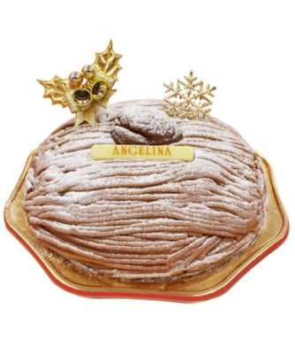三越 伊勢丹オンラインストア マロンのクリスマスケーキ モンブラン