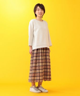 カットソー チェック柄タンクワンピアンサンブル 三越伊勢丹オンラインストア 公式