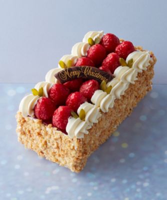 【クリスマスケーキ】プレミアム マリオジェラテリア S633ナポレオンパイジェラート【三越伊勢丹/公式】