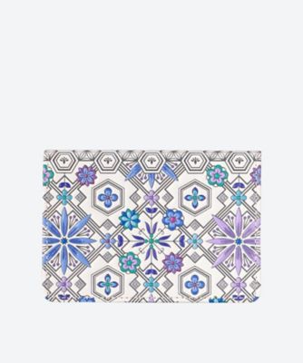 浅草文庫/アサクサブンコ カードケース 花菱 ブルー 名刺入れ【三越伊勢丹/公式】