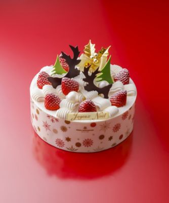 【クリスマスケーキ】アンリ・シャルパンティエ S211ガトー・フレーズ・ノエル 18cm【三越伊勢丹/公式】