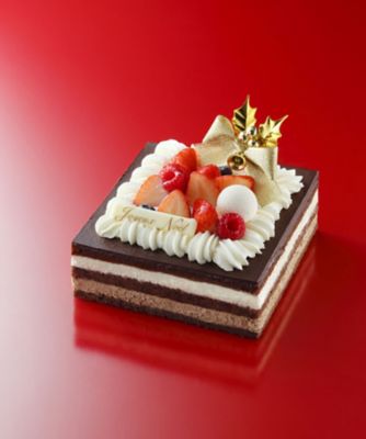 【クリスマスケーキ】アンリ・シャルパンティエ S213ショコラ・ドゥ・ノエル 15cm【三越伊勢丹/公式】