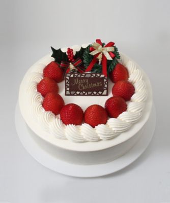 【クリスマスケーキ】日本橋 千疋屋総本店 S221クリスマス クイーンストロベリー ショートケーキ 7号【三越伊勢丹/公式】