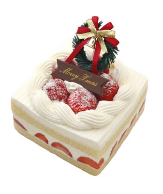 【クリスマスケーキ】日本橋 千疋屋総本店 G754 クリスマス苺ショートケーキ スクエア4号【三越伊勢丹/公式】
