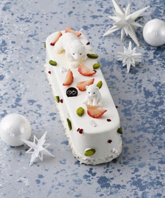 【クリスマスケーキ】ドミニク・ブシェ トーキョー N455 ブッシュ・ド・ノエル・フレーズ・ピスターシュ【三越伊勢丹/公式】