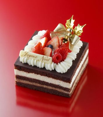 【クリスマスケーキ】アンリ・シャルパンティエ N204 ショコラ・ドゥ・ノエル 12cm【三越伊勢丹/公式】