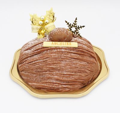 【クリスマスケーキ】アンジェリーナ N216 モンブラン・ドゥ・ノエル【三越伊勢丹/公式】