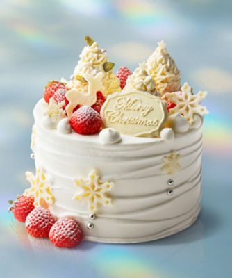 【クリスマスケーキ】ロリオリ365 S455クリスタルスノータウン【三越伊勢丹/公式】