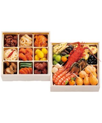 三越伊勢丹中華のおせち 中国名菜 銀座アスター 福 二段重 百貨店 デパートのギフト通販情報 お菓子 グルメ ギフトカタログ