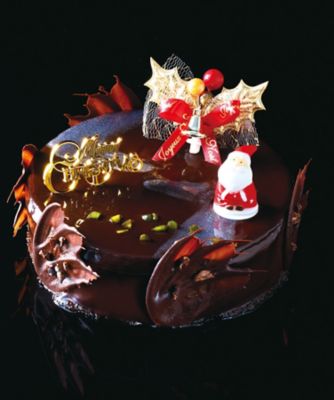 【クリスマスケーキ】ブルーフォンセ ノエル ショコラ ピスターシュ【三越伊勢丹/公式】