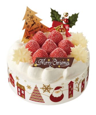 【クリスマスケーキ】ブールミッシュ クリスマス・ショートケーキ【三越伊勢丹/公式】