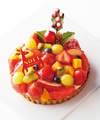 【クリスマスケーキ】ア・ラ・カンパーニュ タルト オ フリュイ ディベール【三越伊勢丹/公式】