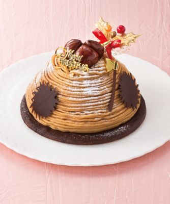 【クリスマスケーキ】ブルーフォンセ 限定モンブラン【三越伊勢丹/公式】