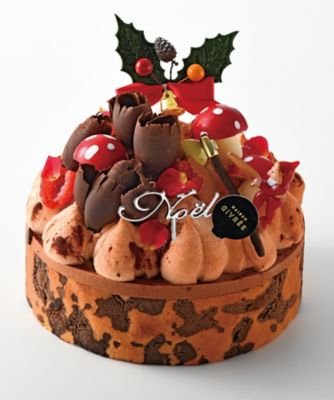 【クリスマスケーキ】メゾンジブレー バニラと木苺のクリスマスモガドール【三越伊勢丹/公式】