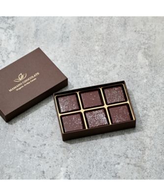 MAMANO CHOCOLATE/ママノチョコレート VT55078 神様の大個生チョコレート ブランデー6個入り【三越伊勢丹/公式】