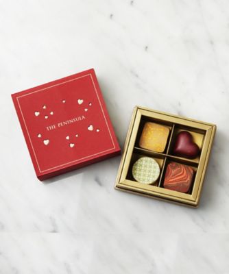 ザ・ペニンシュラ ブティック＆カフェ/ザ・ペニンシュラ ブティック＆カフェ VT55958 ボンボンショコラ4個入り レッドボックス【三越伊勢丹/公式】