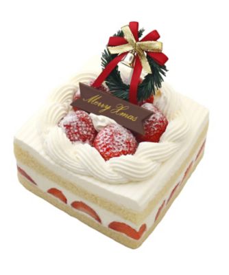 ｓ２４３ 日本橋 千疋屋総本店 クリスマス苺ショートケーキ スクエア４号 ショートケーキ の通販 伊勢丹オンラインストア