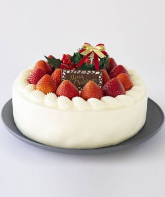 ｓ２４７ 日本橋 千疋屋総本店 クリスマス クイーンストロベリー ショートケーキ ７号 ショートケーキ の通販 伊勢丹オンラインストア