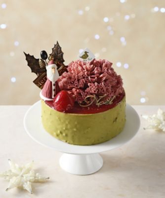 ｇ５５４ ティール チョコレートの花のクリスマスケーキ チョコレートケーキ の通販 三越オンラインストア