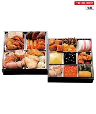 三越伊勢丹の年おせち 日本料理 なだ万 おせち重詰一段 百貨店 デパートのギフト通販情報 お菓子 グルメ ギフトカタログ