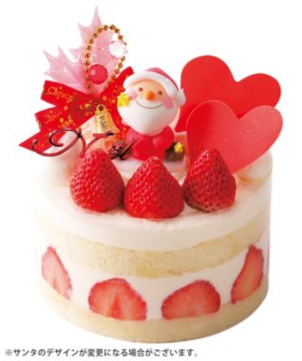 【クリスマスケーキ】ケイク＆カフェ コレット 16．いちごのプレミアムクリスマスショート4号【三越伊勢丹/公式】