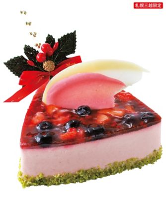 【クリスマスケーキ】パティスリーアパレイユ。 45．赤い果実のムース【三越伊勢丹/公式】