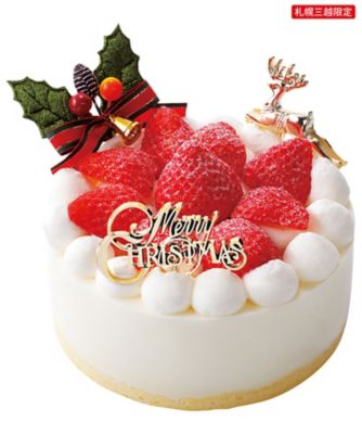 【クリスマスケーキ】パティスリーラパン 46．ホワイトフランボワーズミルクレープ【三越伊勢丹/公式】