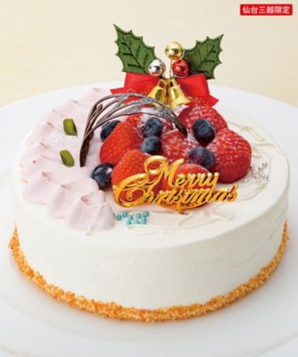 【クリスマスケーキ】ホテルキャッスル山形 クリスマスデコレーション【三越伊勢丹/公式】