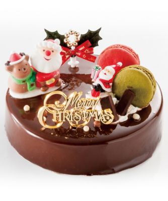 【クリスマスケーキ】アルパジョン ストロベリーショコラ【三越伊勢丹/公式】