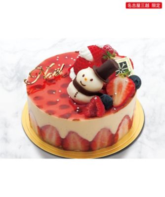 【クリスマスケーキ】三越伊勢丹オンラインストア ル・プレジール・デュ・パン フレジエ【三越伊勢丹/公式】