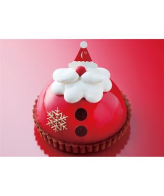 【クリスマスケーキ】三越伊勢丹オンラインストア シーキューブ いちごのティラミスサンタドーム【三越伊勢丹/公式】