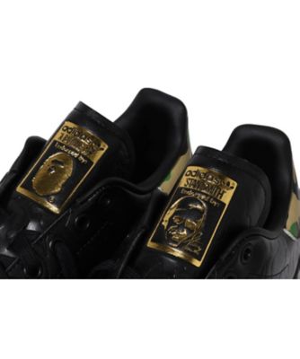 スニーカー　ＢＡＰＥ　Ｘ　ＡＤＩＤＡＳ　ＳＴＡＮ　ＳＭＩＴＨ　ＢＡＰＥ　ＣＡＭＯ　００１ＦＷＪ７３１９０９Ｃ