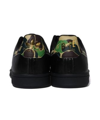 スニーカー　ＢＡＰＥ　Ｘ　ＡＤＩＤＡＳ　ＳＴＡＮ　ＳＭＩＴＨ　ＢＡＰＥ　ＣＡＭＯ　００１ＦＷＪ７３１９０９Ｃ