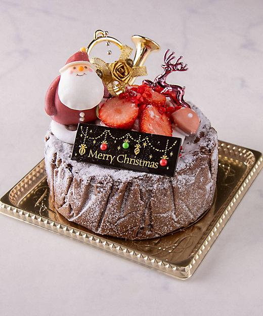 ＜三越伊勢丹/公式＞ 【クリスマスケーキ】GAZTA S205いちご＆チョコレートバスクチーズケーキ ケーキ・スティックケーキ