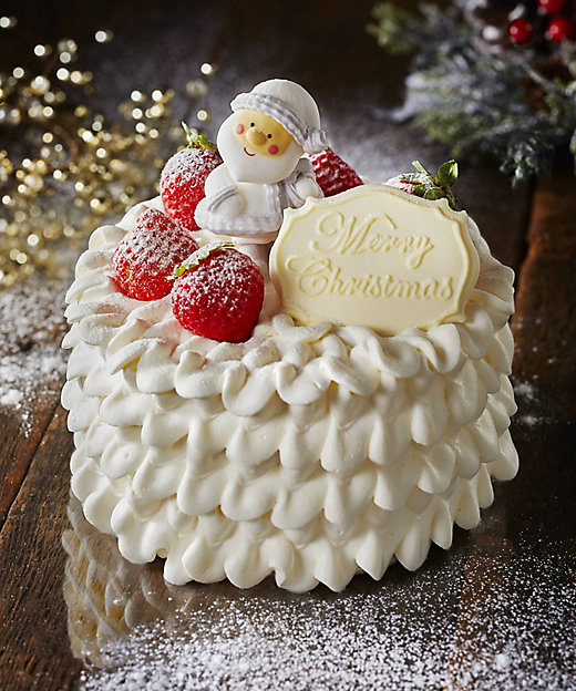  【クリスマスケーキ】ロリオリ365 S262ホワイトクリスマス 13cm ケーキ・スティックケーキ