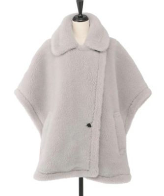 ＜U-Big (Women)＞【受注商品】１２月上旬以降お届け　アルパカケープ　２０２４－０