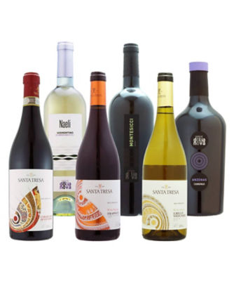 ７９．地中海の魅力が詰まったシチリア島・サルデーニャ島赤・白ワイン６本セット
