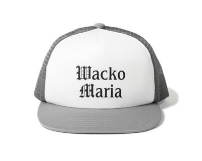 Wacko Maria グレー メッシュキャップ　ワコマリア WACKO MARIA MESH CAP ワコマリア メッシュキャップ 24SS-WMA