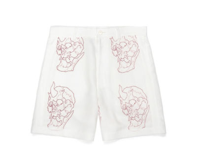 ＜WACKO MARIA (Men)＞ショートパンツ　５６　ＴＡＴＴＯＯ　ＳＴＵＤＩＯ　／　ＣＵＢＡ　ＳＨＯＲＴＳ　５６ＴＳ－ＷＭ－ＰＴ０３