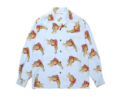 シャツ ＴＩＭ ＬＥＨＩ ＨＡＷＡＩＩＡＮ ＳＨＩＲＴＬ／Ｓ ２４ＦＷ－ＷＭＳ－ＨＩ０３ | WACKO MARIA (Men)/ワコマリア |  三越伊勢丹オンラインストア・通販【公式】