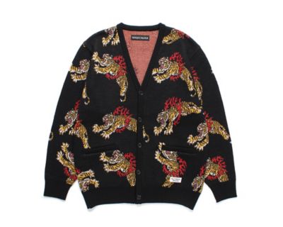 カーディガン ＴＩＭ ＬＥＨＩ ／ ＣＡＲＤＩＧＡＮ ２４ＦＷ－ＷＭＫ－ＫＮ２２ | WACKO MARIA (Men)/ワコマリア | 三越伊勢丹 オンラインストア・通販【公式】